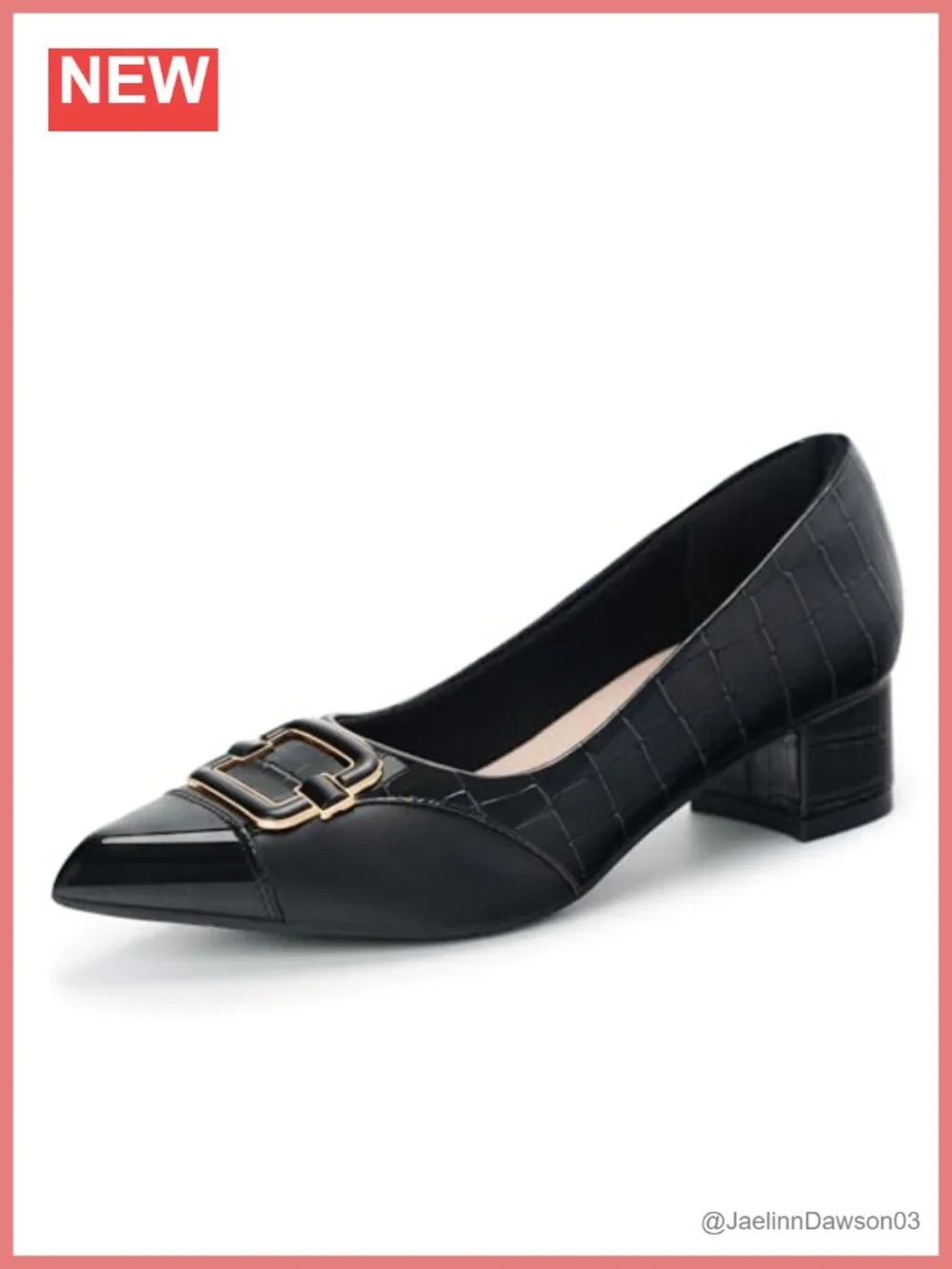 Women Orthopedic Loafers Low Heel Bunion Dress Shoes Faux Leather Slip-On